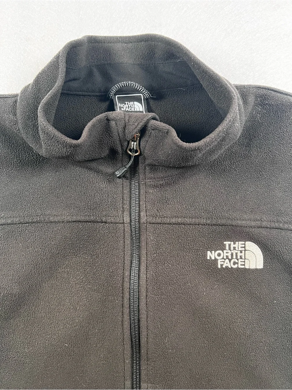 The North Face Men’s XL Black Fleece Vest Full Zip Gorpcore Outdoor Hiking